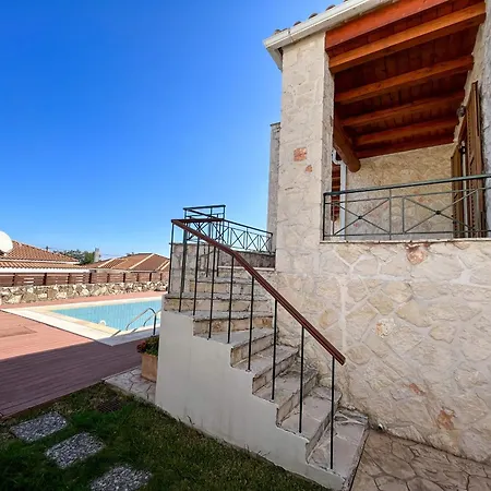 Casa Livia - Secluded Stone With Private Pool And Panoramic Sea Views Apartmán Tragaki