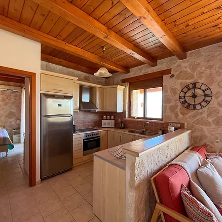 Apartmán Casa Livia - Secluded Stone With Private Pool And Panoramic Sea Views Tragaki