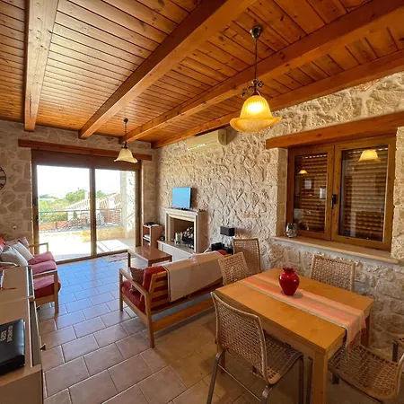 Casa Livia - Secluded Stone With Private Pool And Panoramic Sea Views Tragaki
