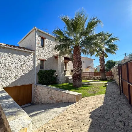 Apartmán Casa Livia - Secluded Stone With Private Pool And Panoramic Sea Views Tragaki