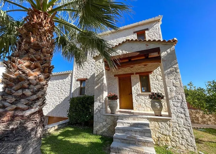 Casa Livia - Secluded Stone With Private Pool And Panoramic Sea Views * Tragaki