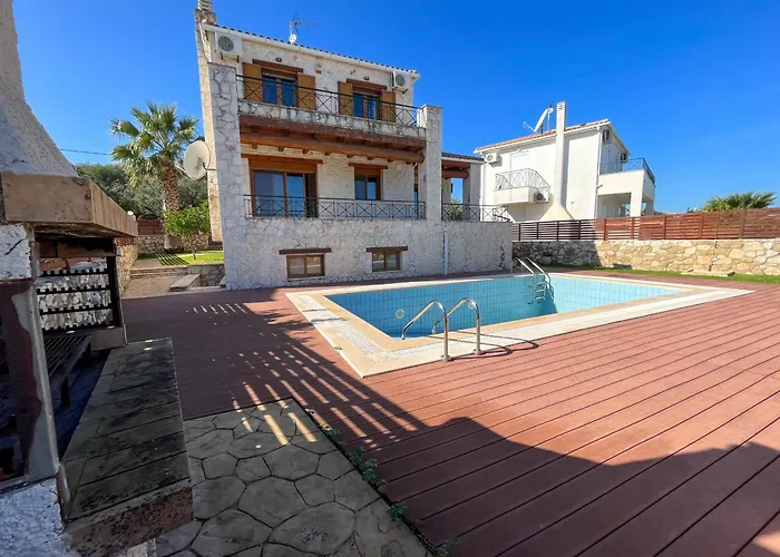 Casa Livia - Secluded Stone With Private Pool And Panoramic Sea Views Apartmán