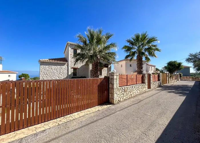 Casa Livia - Secluded Stone With Private Pool And Panoramic Sea Views Tragaki